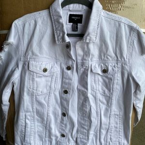 White Jean Jacket